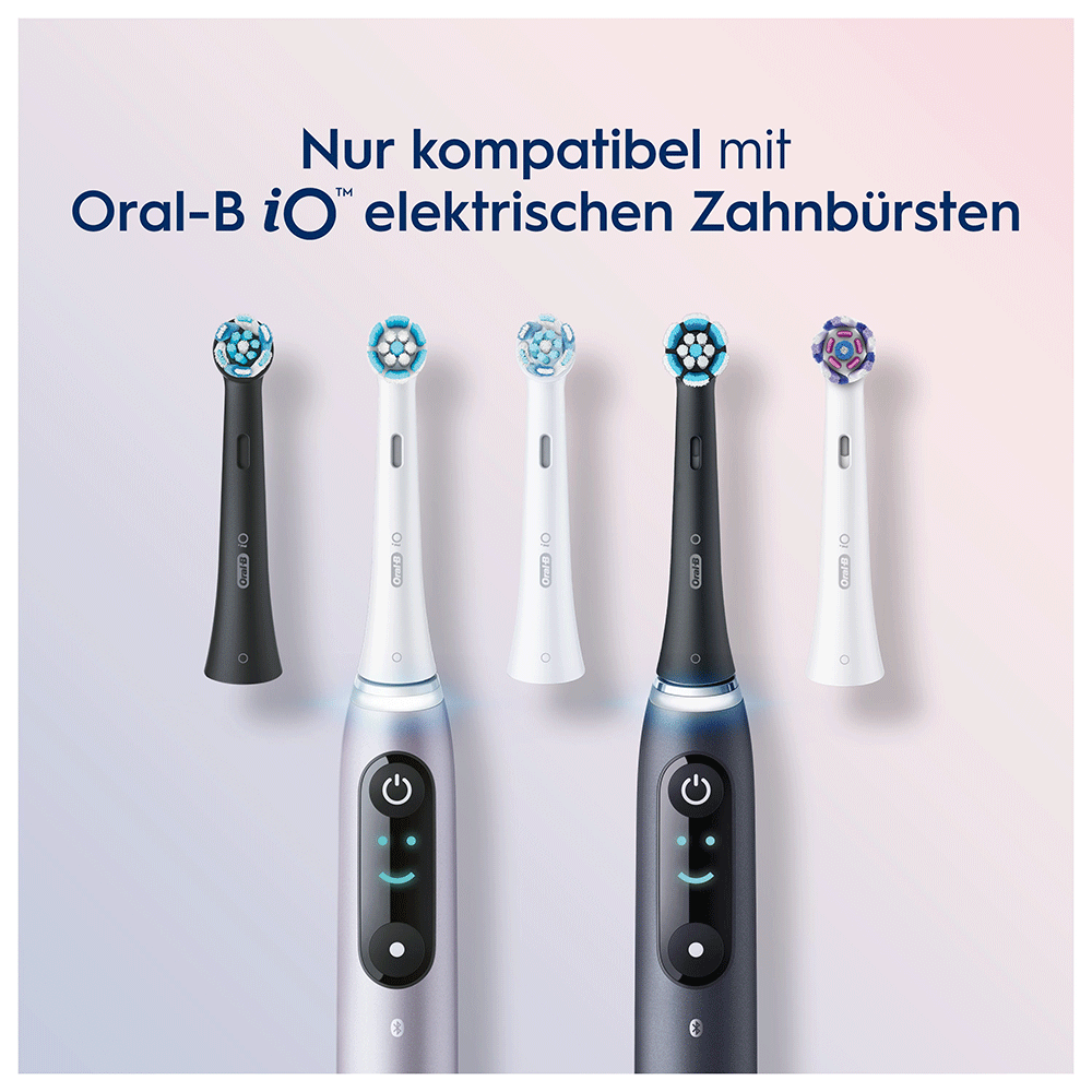 Bild: Oral-B iO Sanfte Reinigung Aufsteckbürsten 