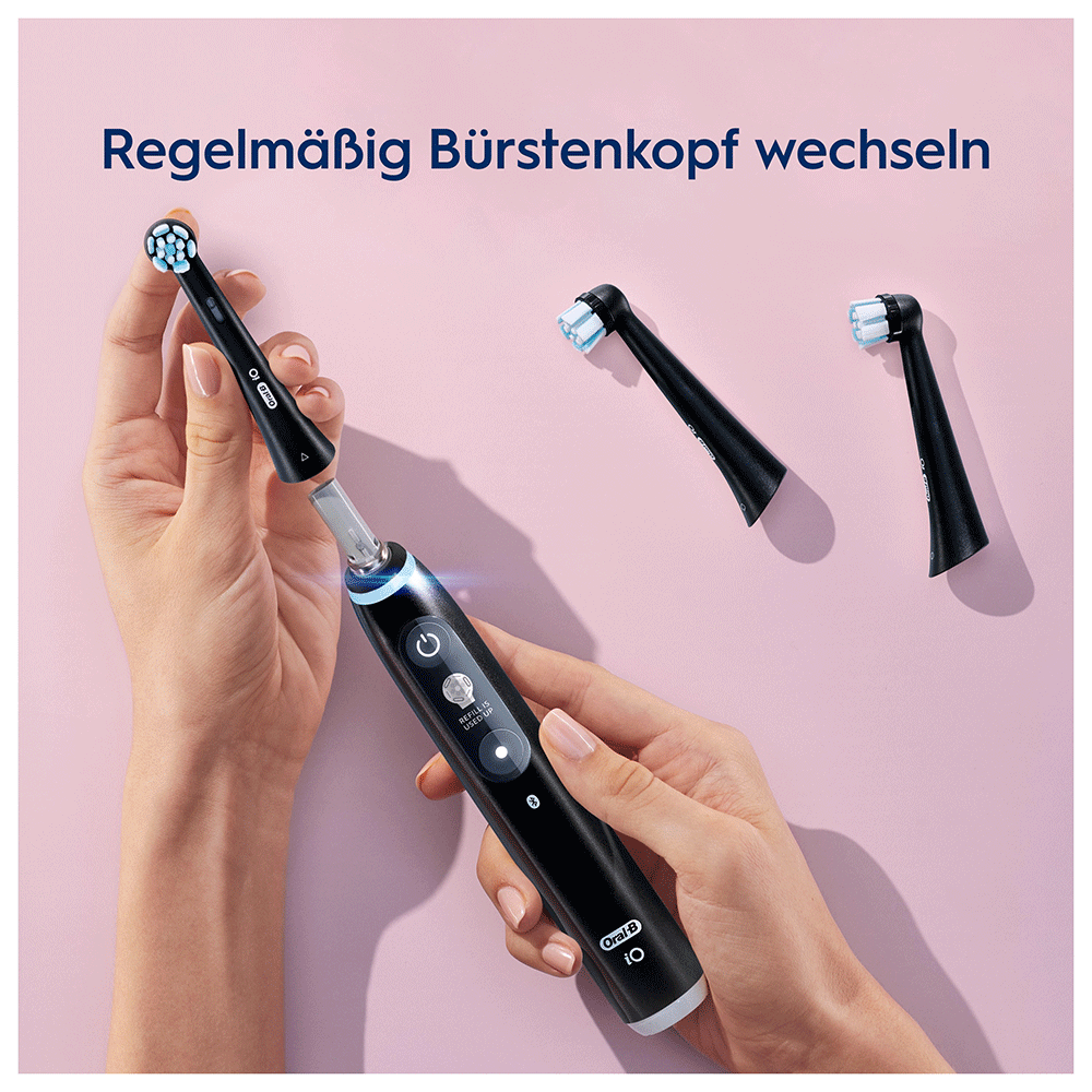 Bild: Oral-B iO Sanfte Reinigung Aufsteckbürsten 