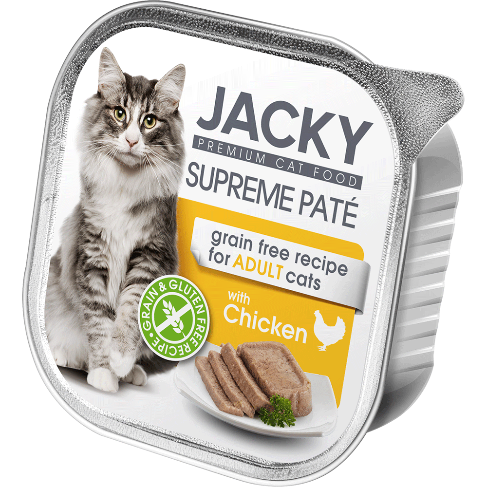 Bild: Jacky Katzenfutter Supreme Paté mit Huhn 