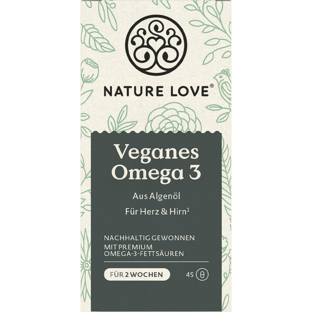 Bild: NATURE LOVE Veganes Omega 3 