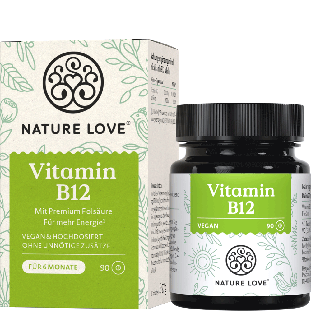 Bild: NATURE LOVE Vitamin B12 