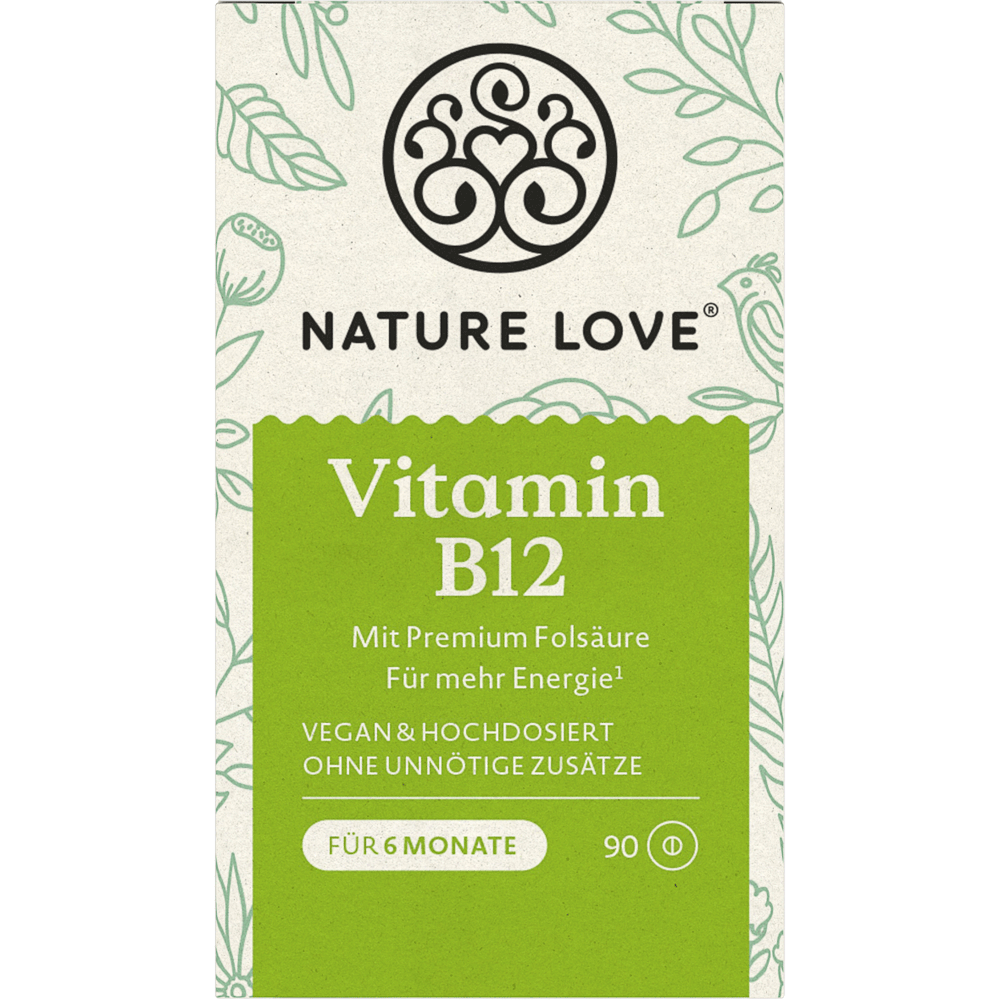 Bild: NATURE LOVE Vitamin B12 