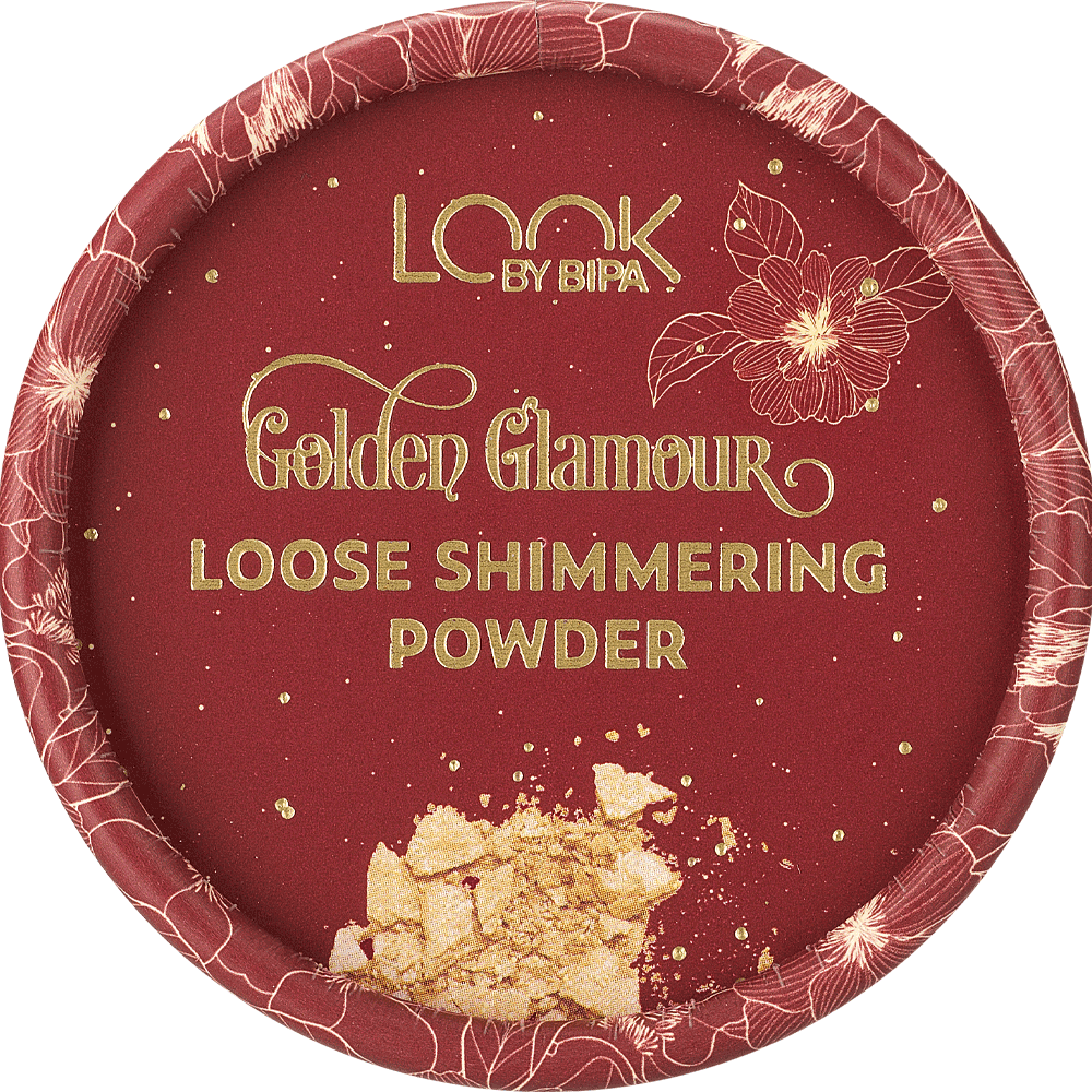 Bild: LOOK BY BIPA Golden Glamour Loose Puder Shimmering 