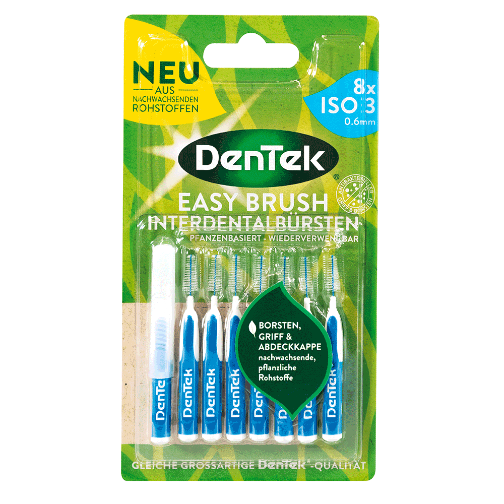 Bild: DenTek Easy Brush Interdentalbürsten ISO 3 