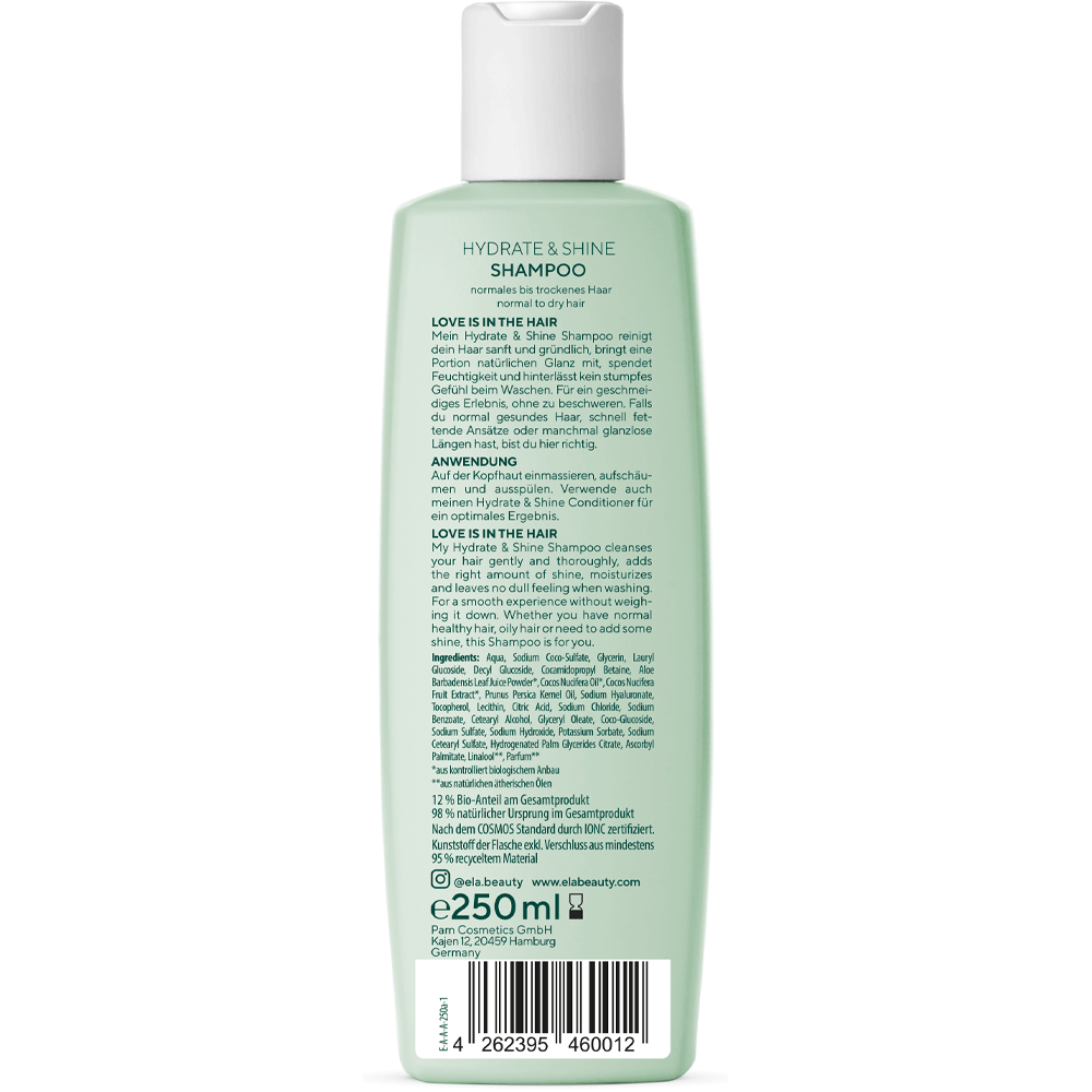 Bild: éla Natural Beauty by Pamela Reif Shampoo Hydrate & Shine 