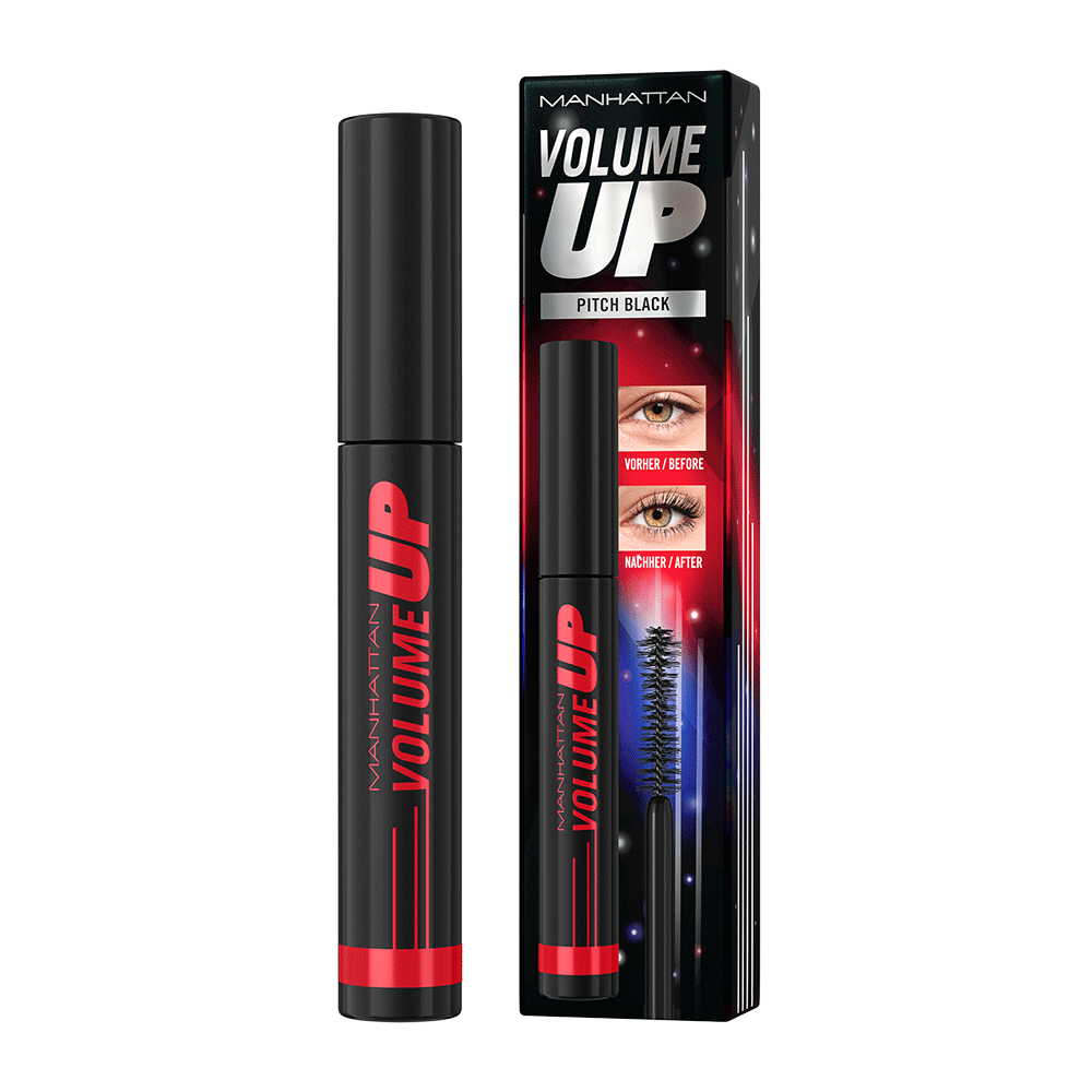 Bild: MANHATTAN Volume Up Mascara Pitch Black