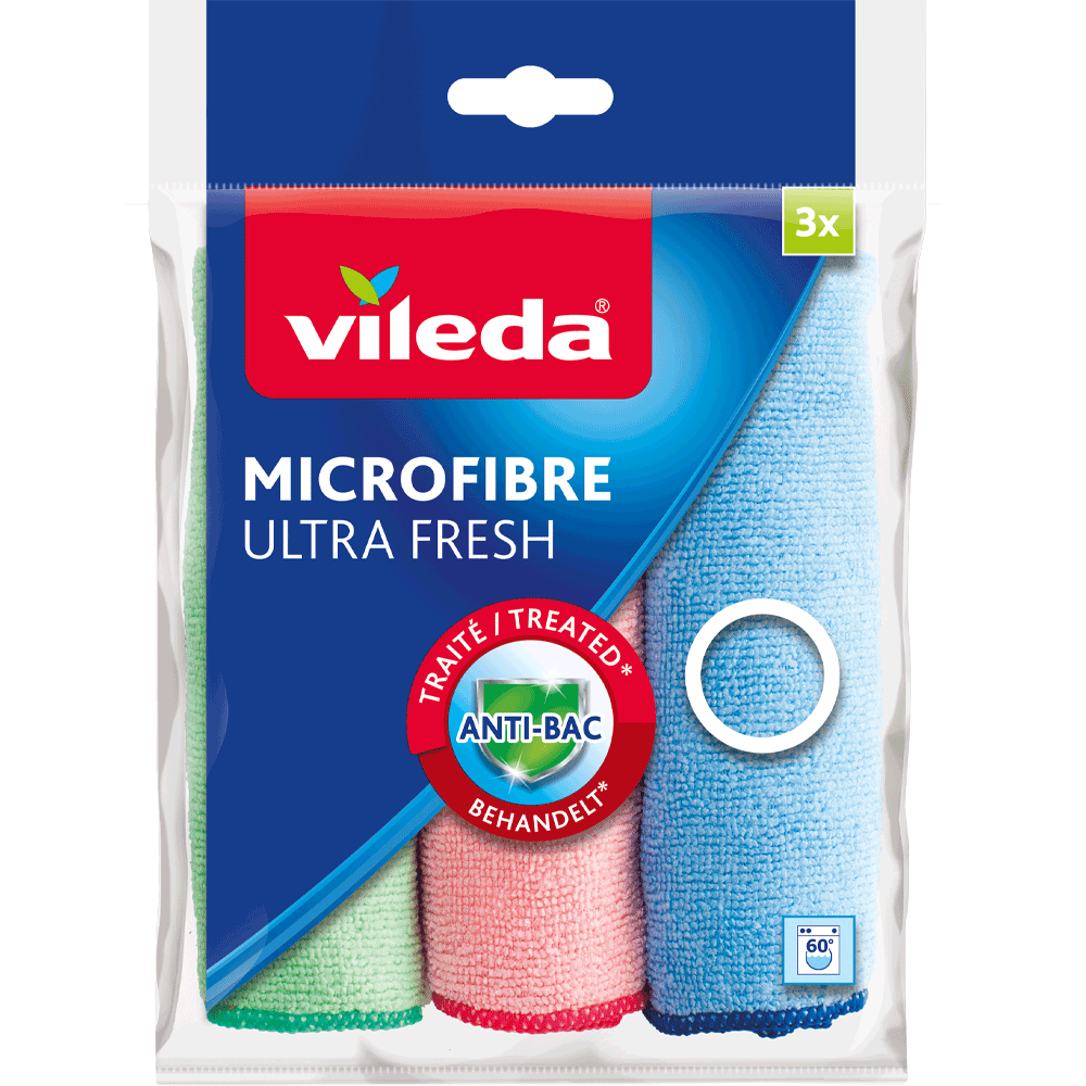 Bild: vileda Mikrofasertücher Ultra Fresh 