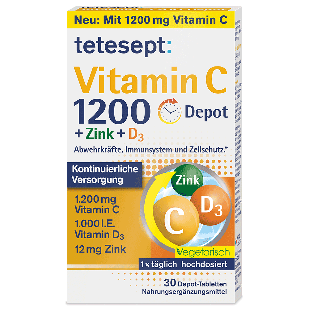 Bild: tetesept: Vitamin C 1200 Depot 