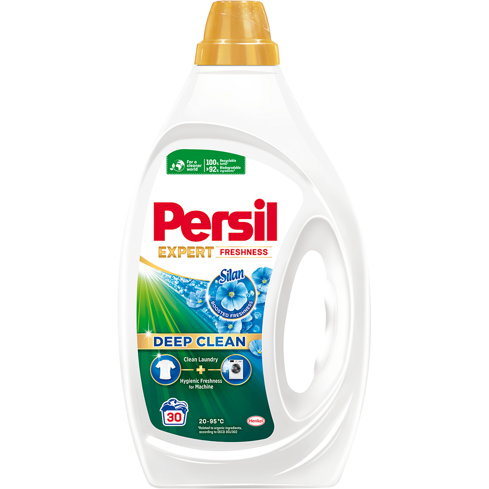 Bild: Persil Flüssigwaschmittel Expert Freshness Deep Clean mit Silan 