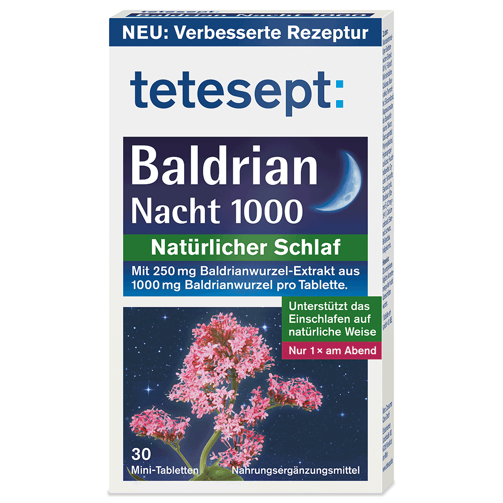 Bild: tetesept: Baldrian Nacht 1000 