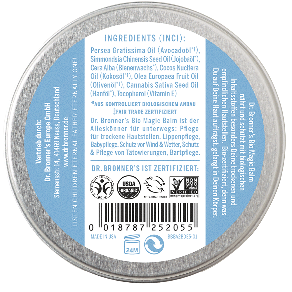 Bild: Dr. Bronner's Magic Balm Babymild 