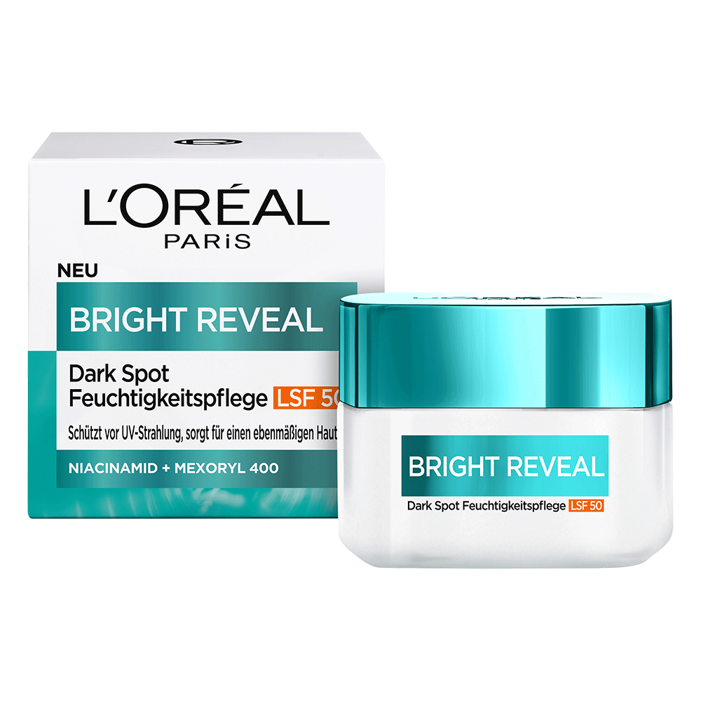 Bild: L'ORÉAL PARIS Bright Reveal Dark Spot Feuchtigkeitspflege LSF50 