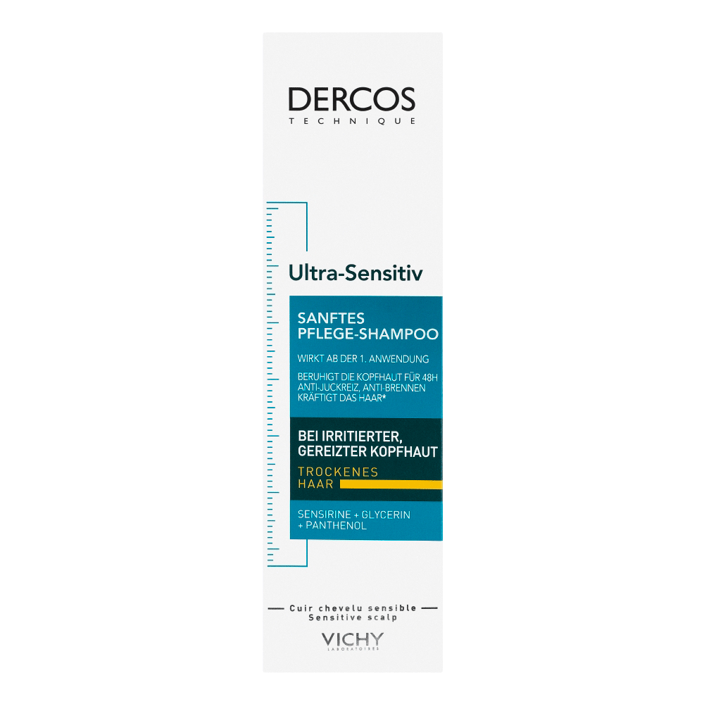 Bild: Vichy Dercos Ultra-Sensitiv Sanftes Pflege Shampoo für trockenes Haar 