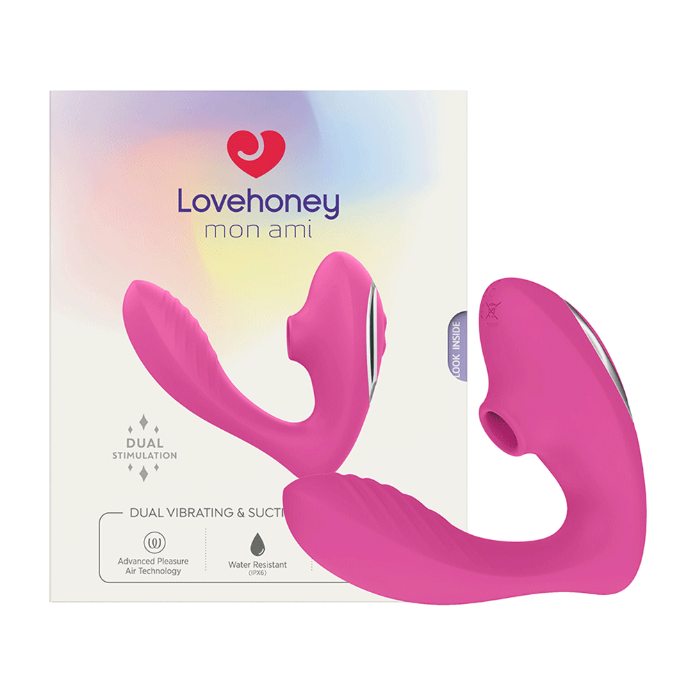 Bild: Lovehoney Mon Ami Dual Vibrating & Suction Stimulator 