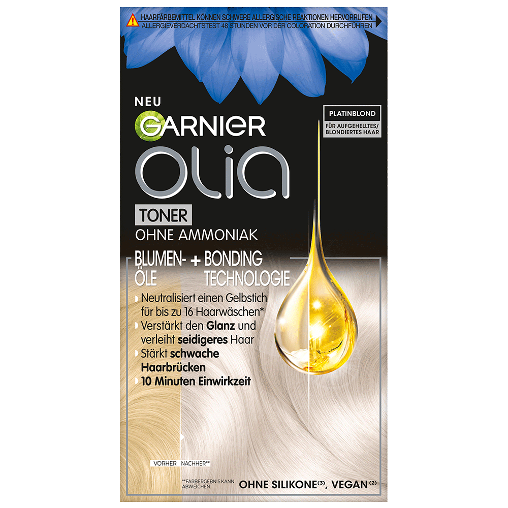 Bild: GARNIER Olia Toner Platinblond