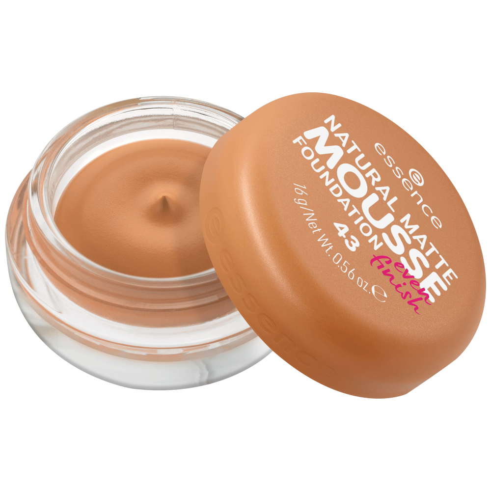 Bild: essence Natural Matte Mousse Foundation 43