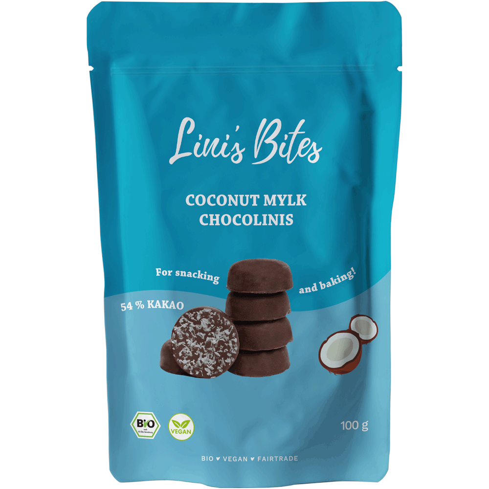 Bild: Linis Bites Coconut Mylk Chocolinis 