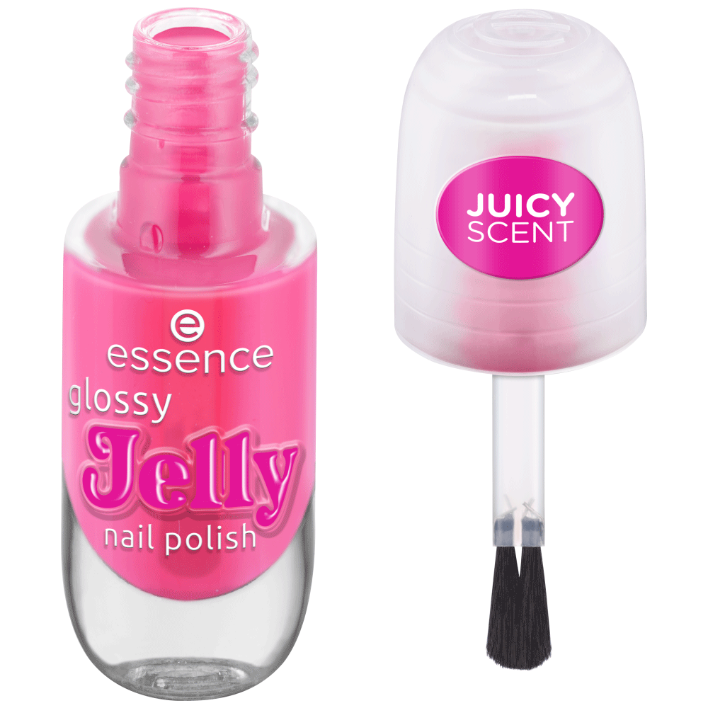 Bild: essence Glossy Jelly Nagellack Bonbon Babe