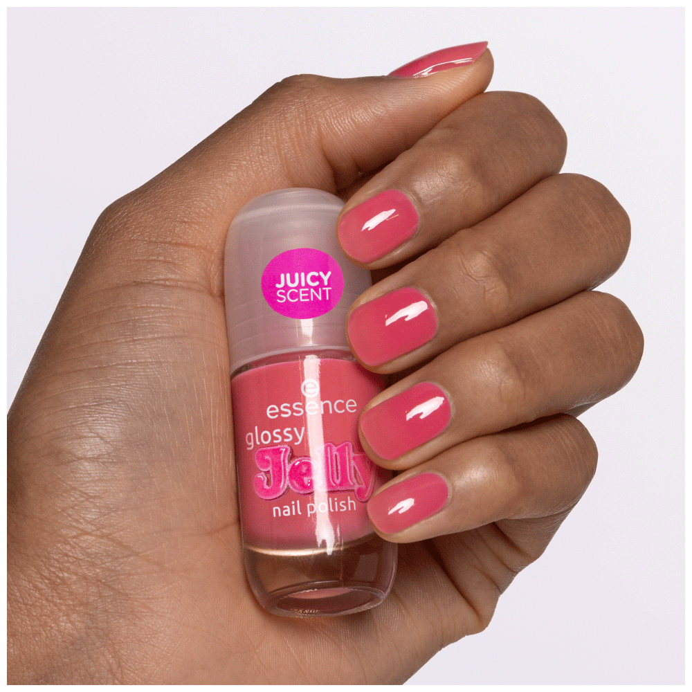 Bild: essence Glossy Jelly Nagellack Bonbon Babe