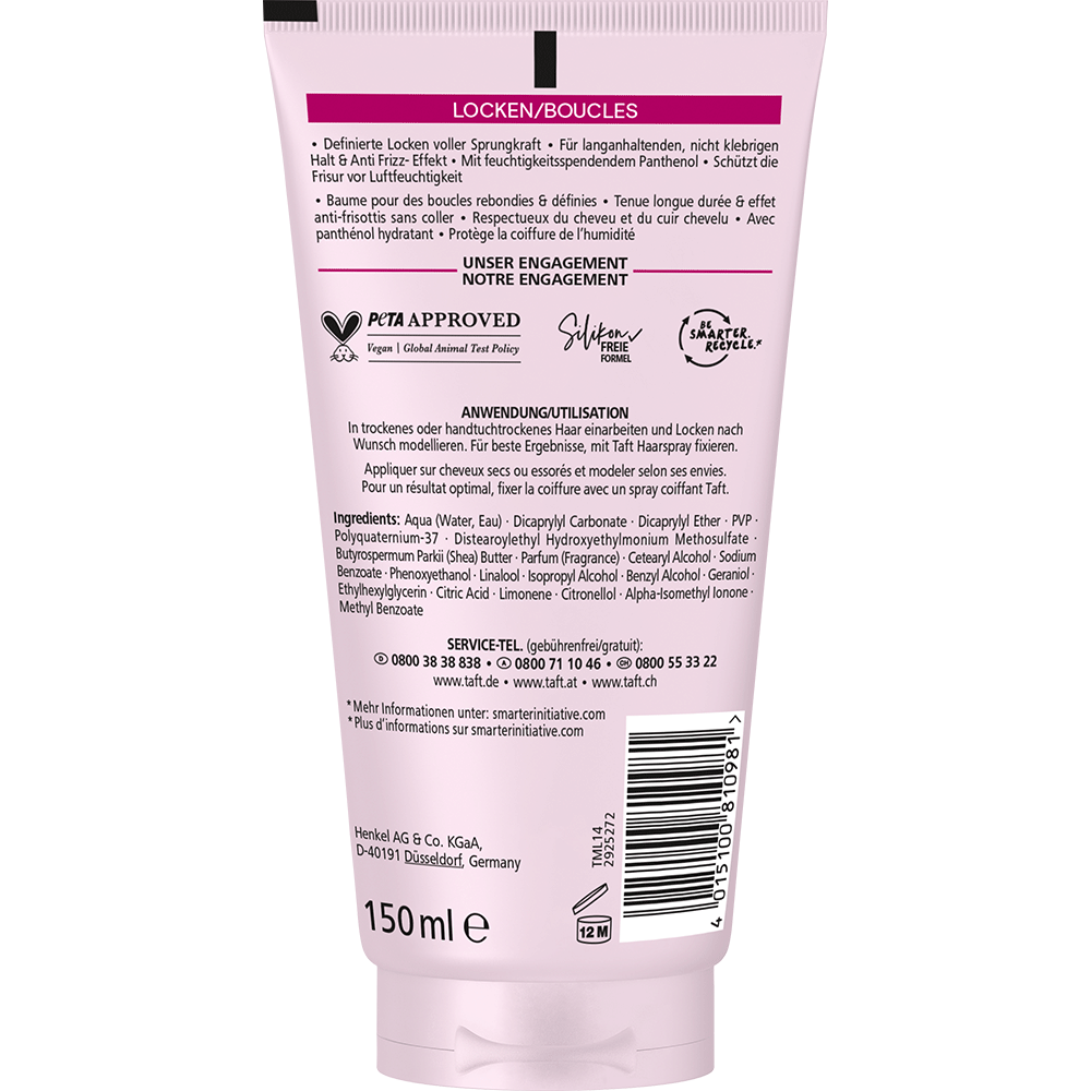 Bild: Schwarzkopf taft Styling Balm Locken 