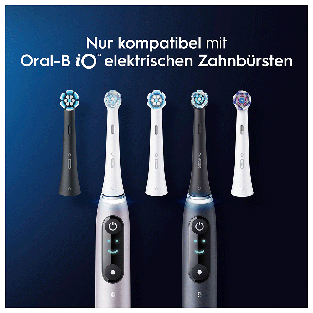 Bild: Oral-B iO Black Ultimative Reinigung Aufsteckbürsten 