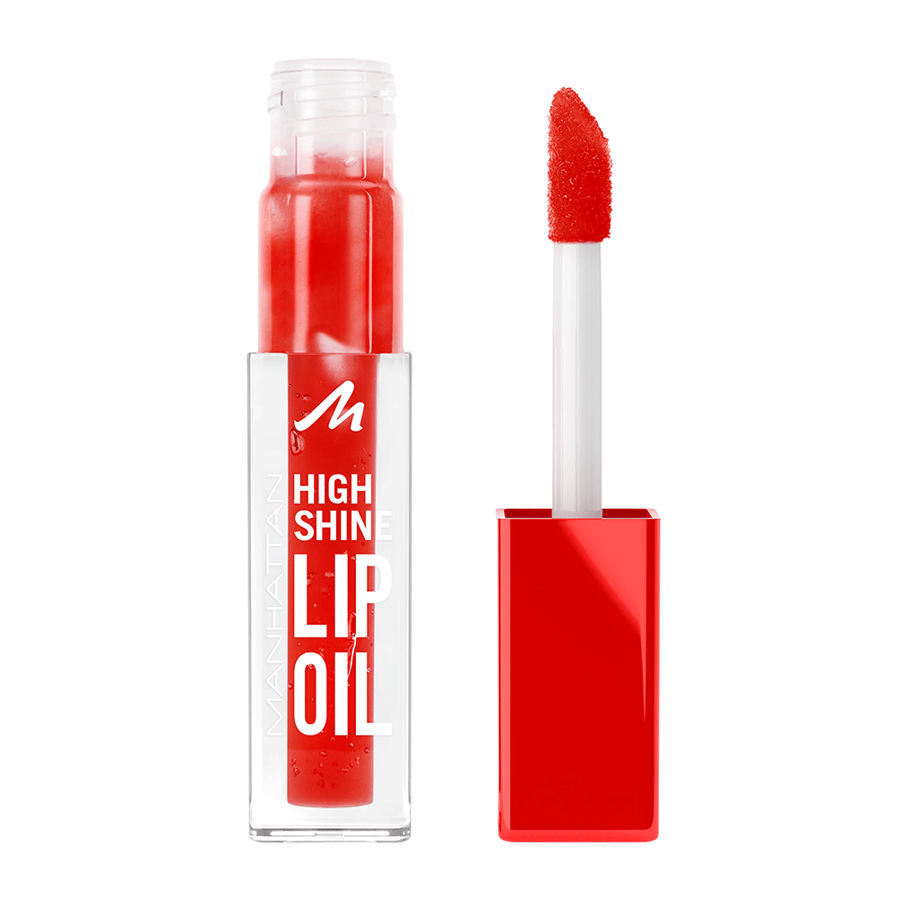 Bild: MANHATTAN High Shine Lip Oil Vivid Red