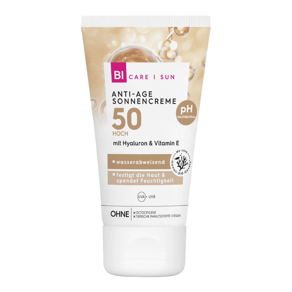 Bild: BI CARE SUN Anti Age Sonnencreme LSF 50+ 