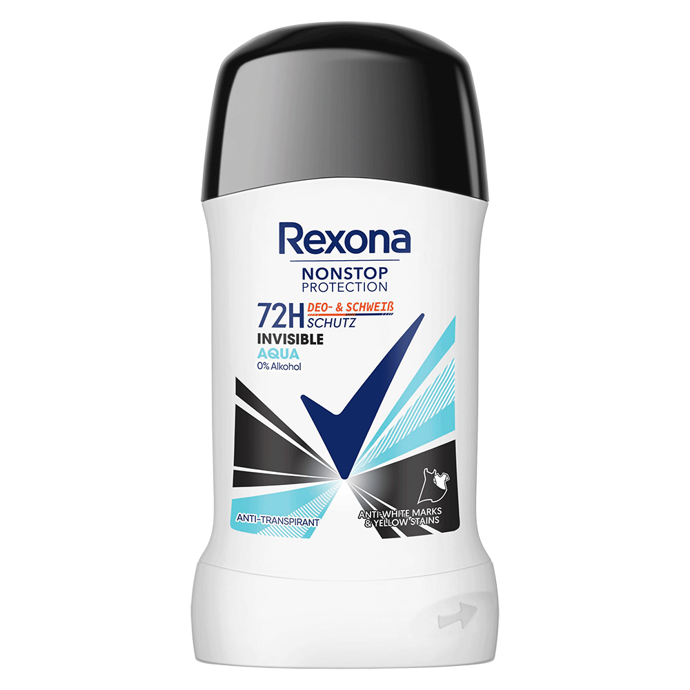 Bild: Rexona Nonstop Protection Deo Stick Invisible Aqua 