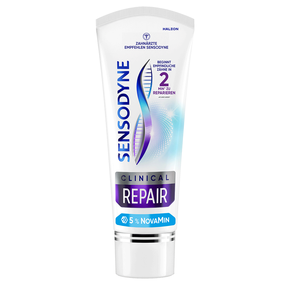 Bild: SENSODYNE Zahnpasta Clinical Repair 