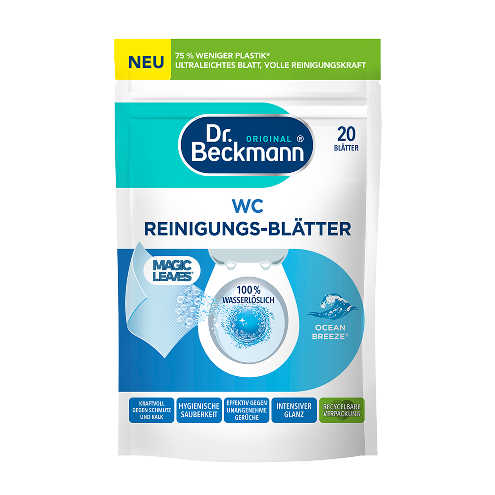 Bild: Dr. Beckmann WC Reinigungsblätter Ocean Breeze 