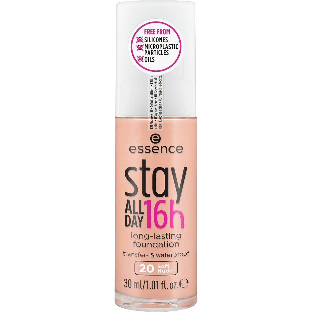 Bild: essence Stay All Day 16H Long-Lasting Make-up soft beige