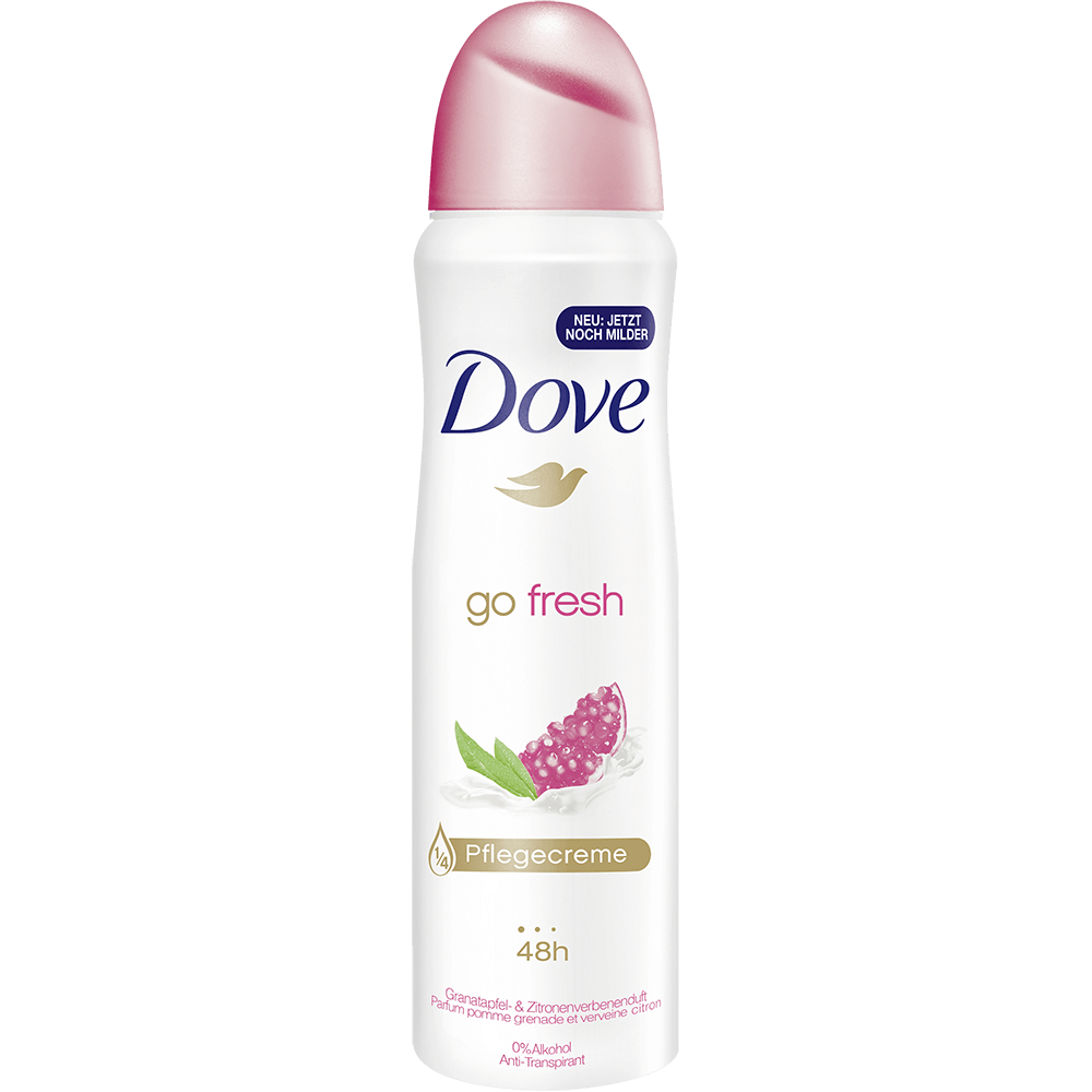 Bild: Dove Deospray Go Fresh Granatapfel 