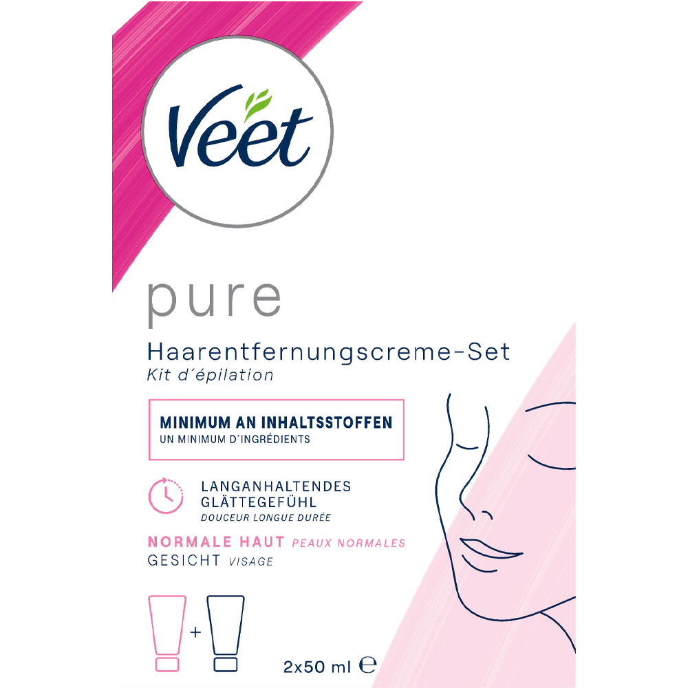 Bild: Veet Haarentfernungs Creme Set normale Haut 