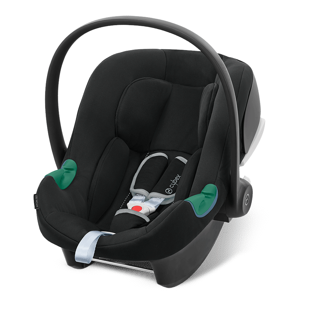 Bild: Cybex Aton B2 i-Size Babyschale inkl. Base One Volcano Black