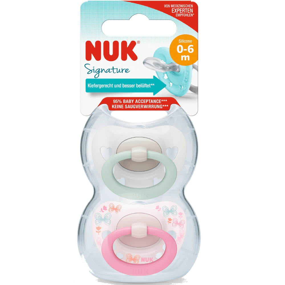 Bild: NUK Signature Schnuller 0-6M 