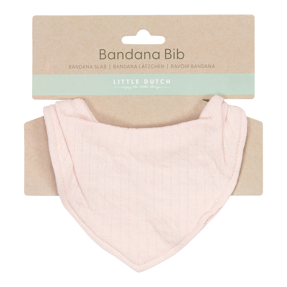 Bild: Little Dutch Bandana Lätzchen Pure Soft Pink