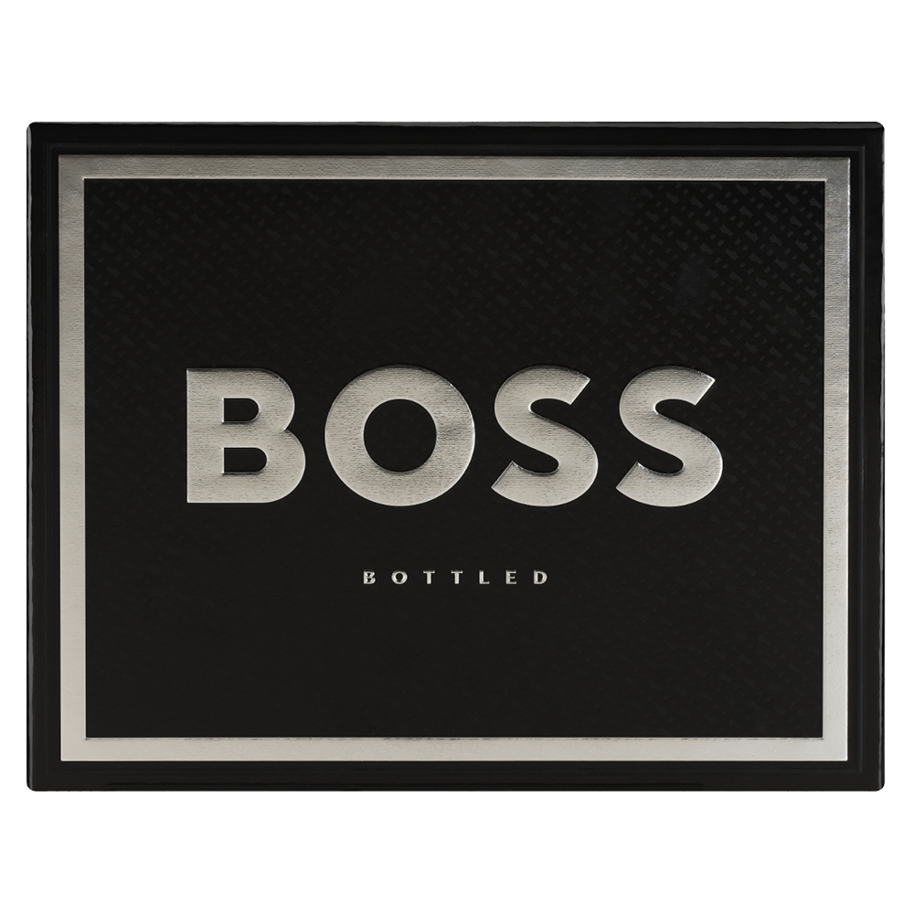 Bild: Hugo Boss Boss Bottled Geschenkset Eau de Toilette 100 ml + Deo Spray 150 ml + Duschgel 100 ml 