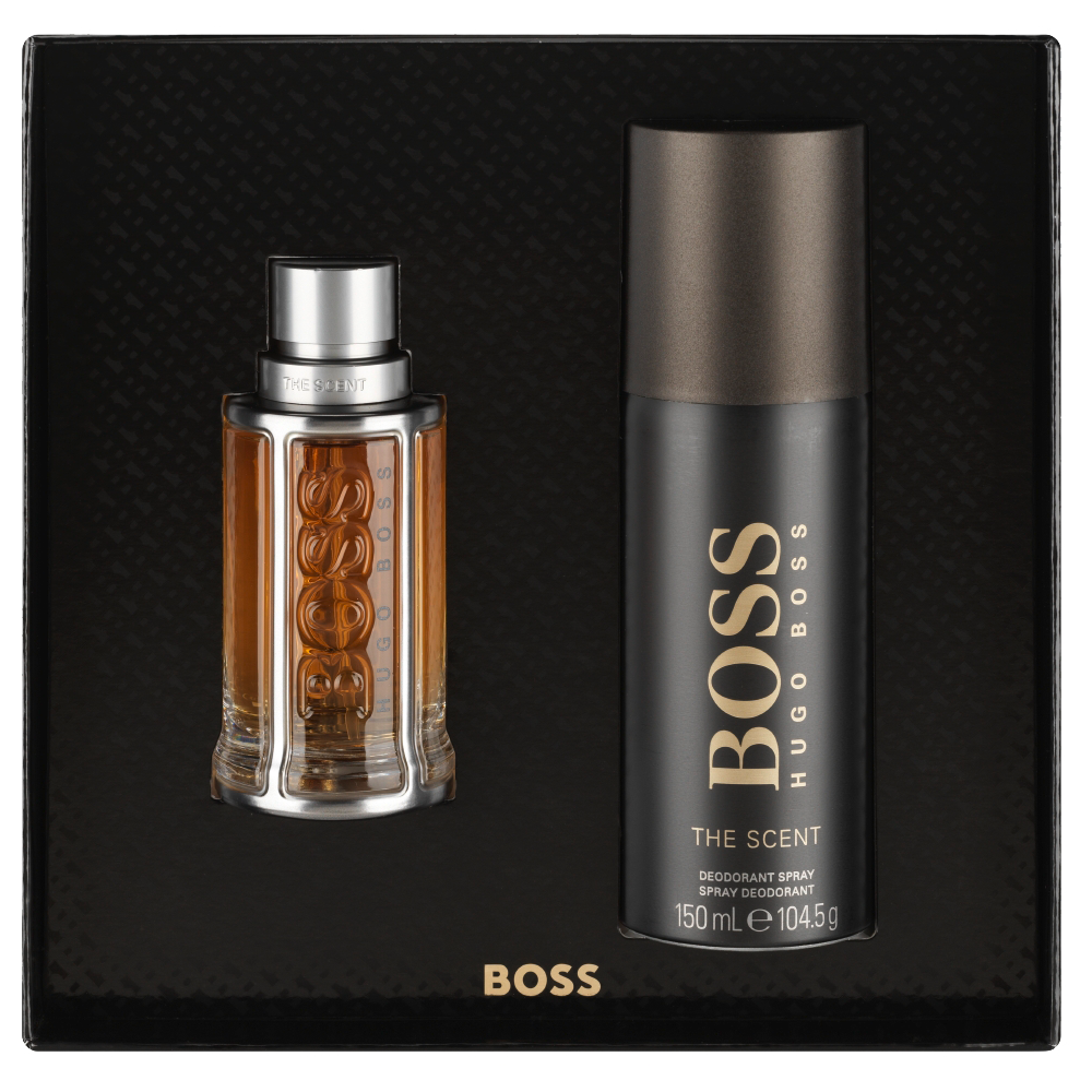 Bild: Hugo Boss The Scent Geschenkset Eau de Toilette 50 ml + Deo Spray 150 ml 