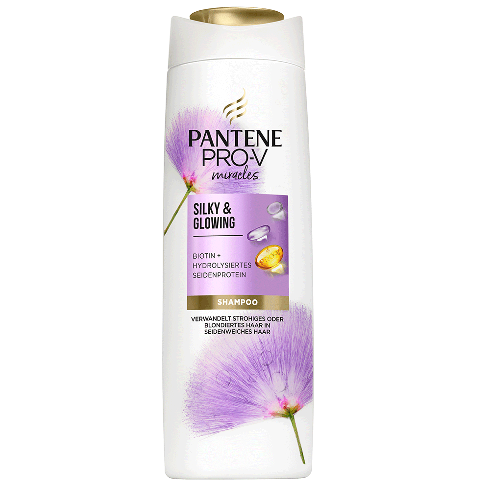 Bild: PANTENE PRO-V Miracles Silky & Glowing Shampoo 