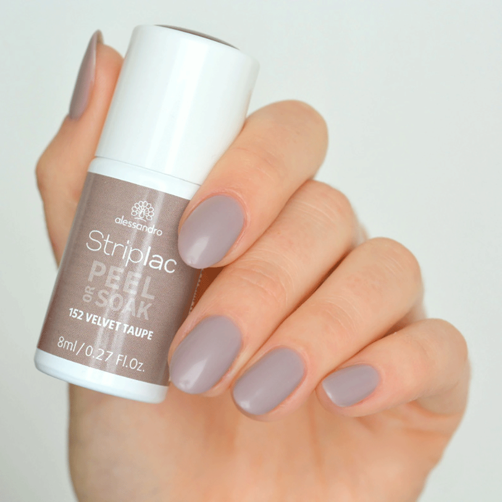 Bild: Alessandro Striplac Peel or Soak Nagellack Velvet Taupe