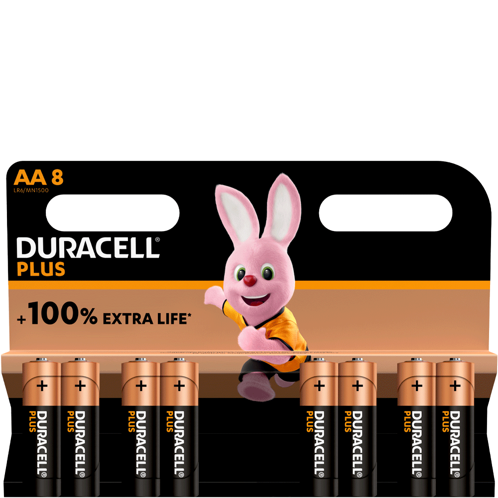 Bild: DURACELL Plus AA Batterien 