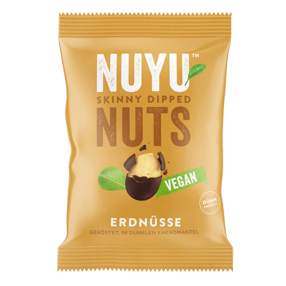 Bild: Nuyu Nuts Erdnüsse geröstet mit dunkler Schokolade 