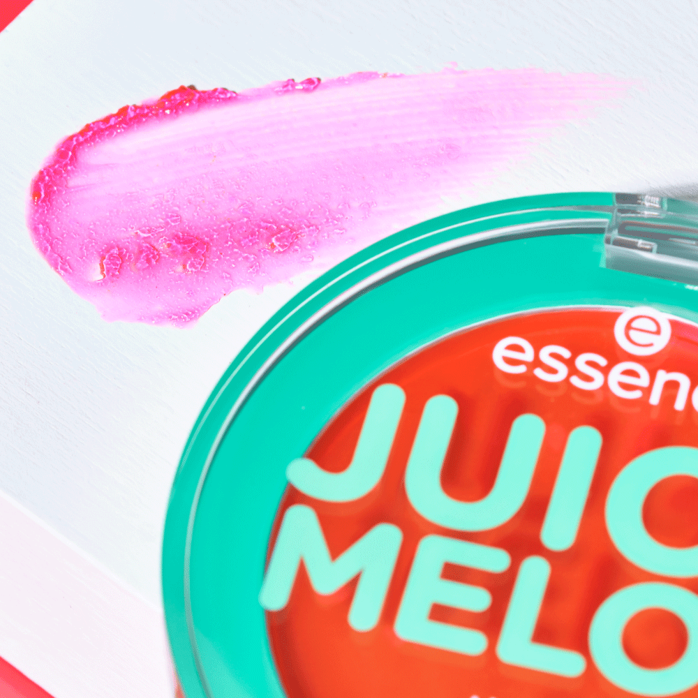 Bild: essence JUICY MELON tinted lip & cheek balm 