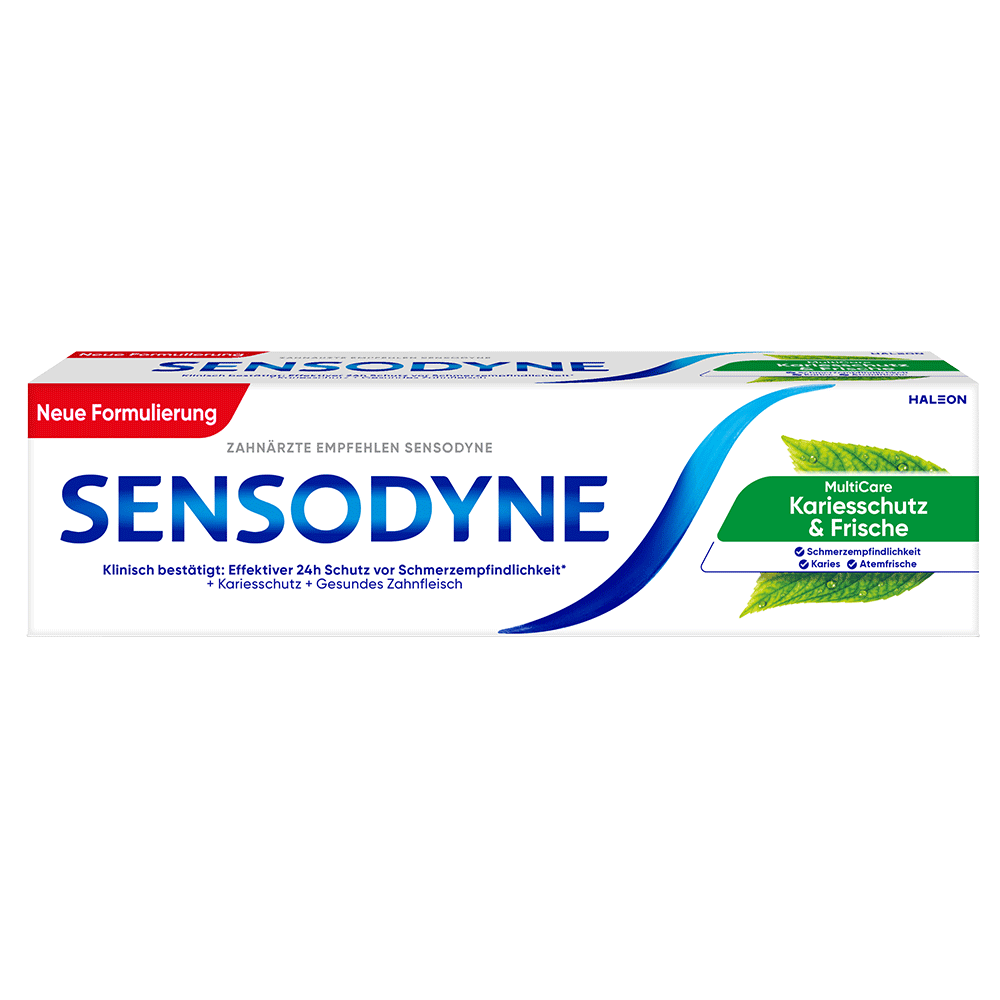 Bild: SENSODYNE Zahnpasta Multi Care Kariesschutz & Frische 