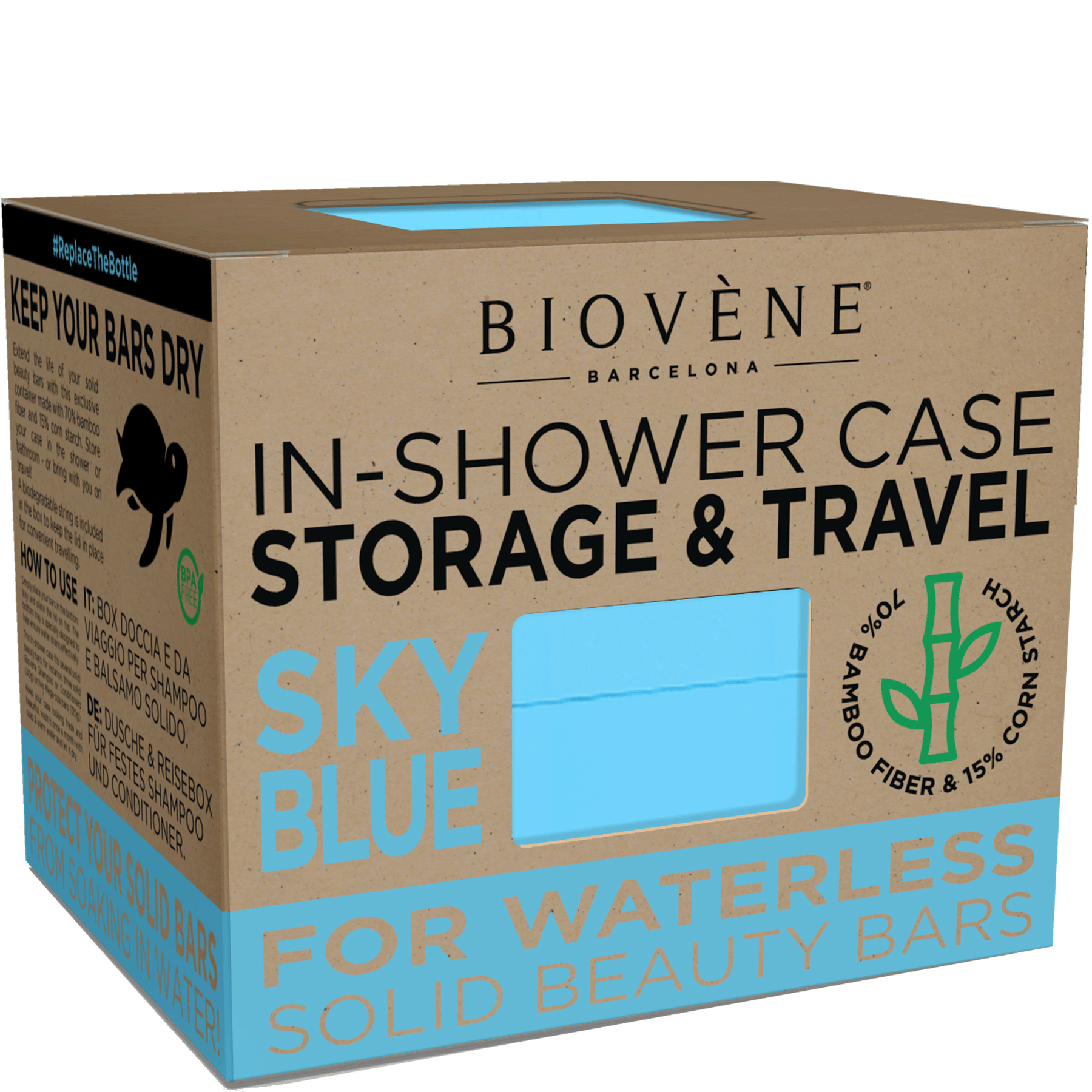 Bild: Biovene Bambus Box Blau 