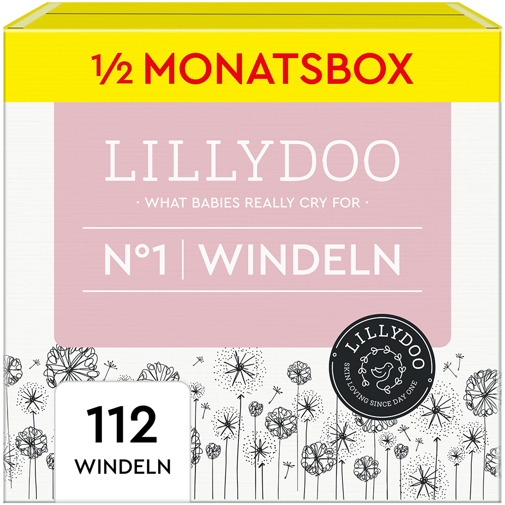 Bild: LILLYDOO 1/2 Monatsbox Windeln N°1, 2 kg - 5 kg 