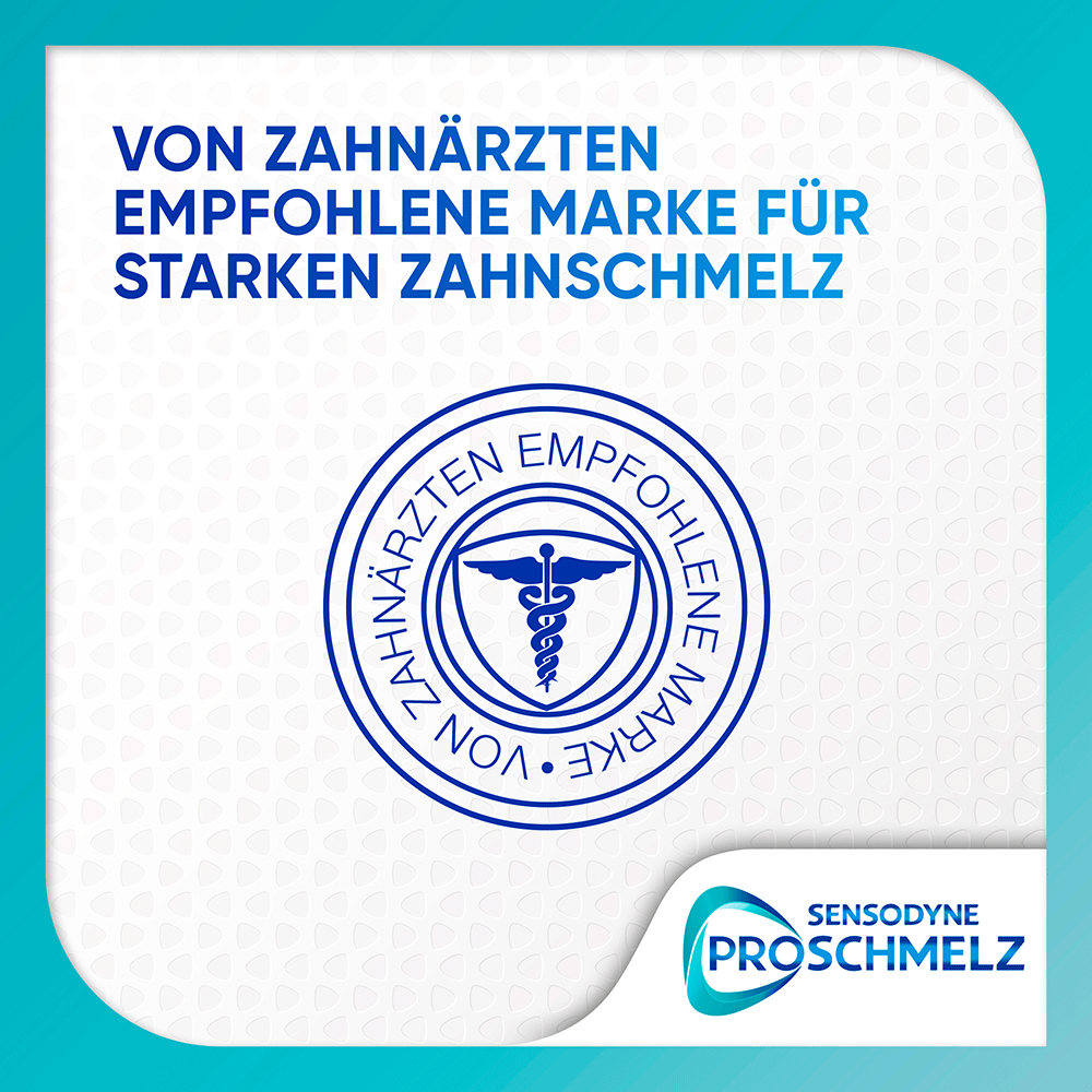 Bild: SENSODYNE Proschmelz Zahnpasta Zahnschmelz Repair Whitening Cool Mint 