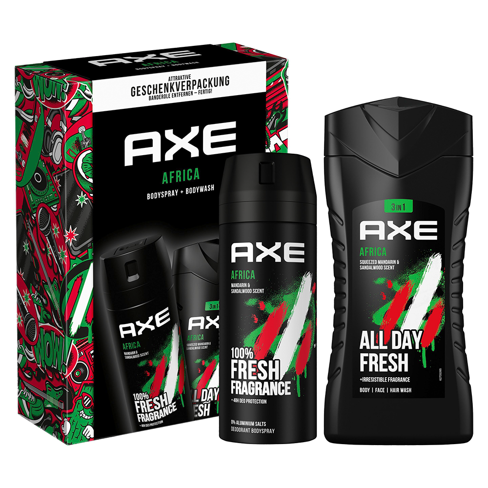 Bild: AXE Geschenkset Africa Dusche und Deo 