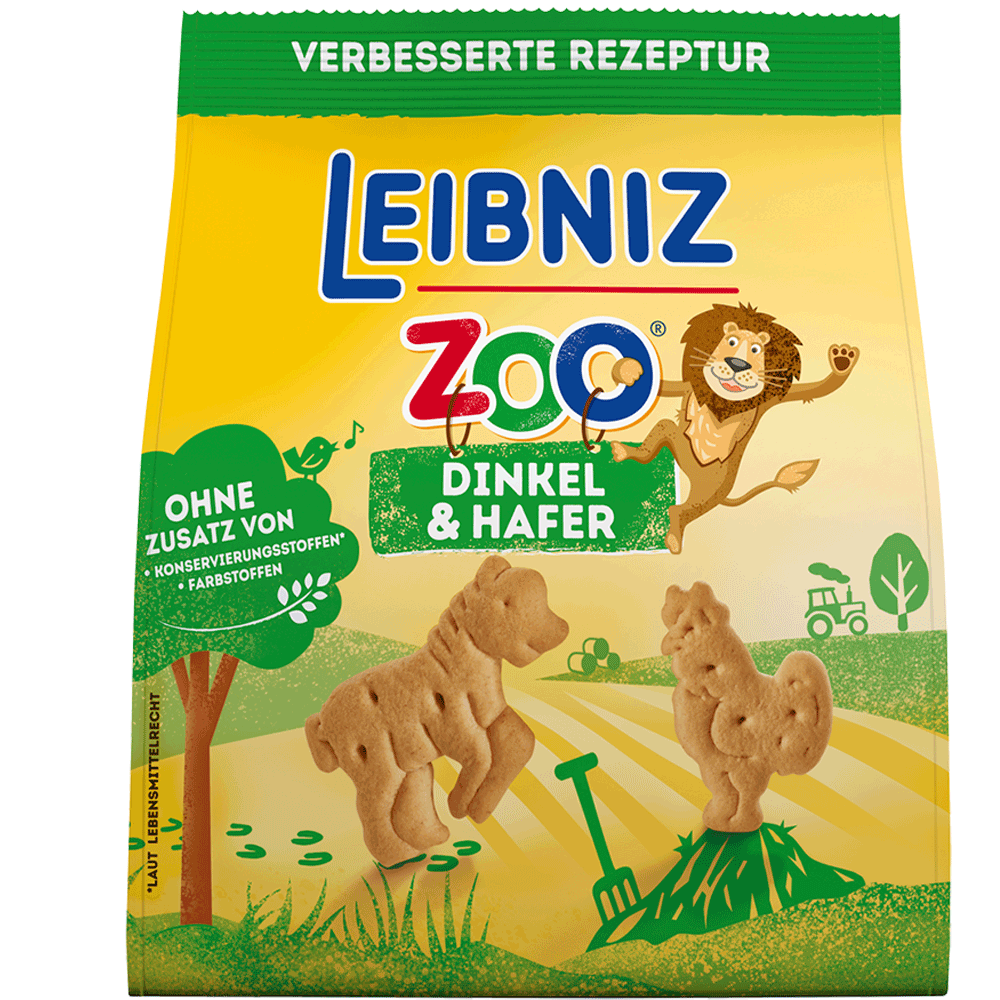 Bild: Leibniz Butterkekse Zoo Dinkel Hafer 