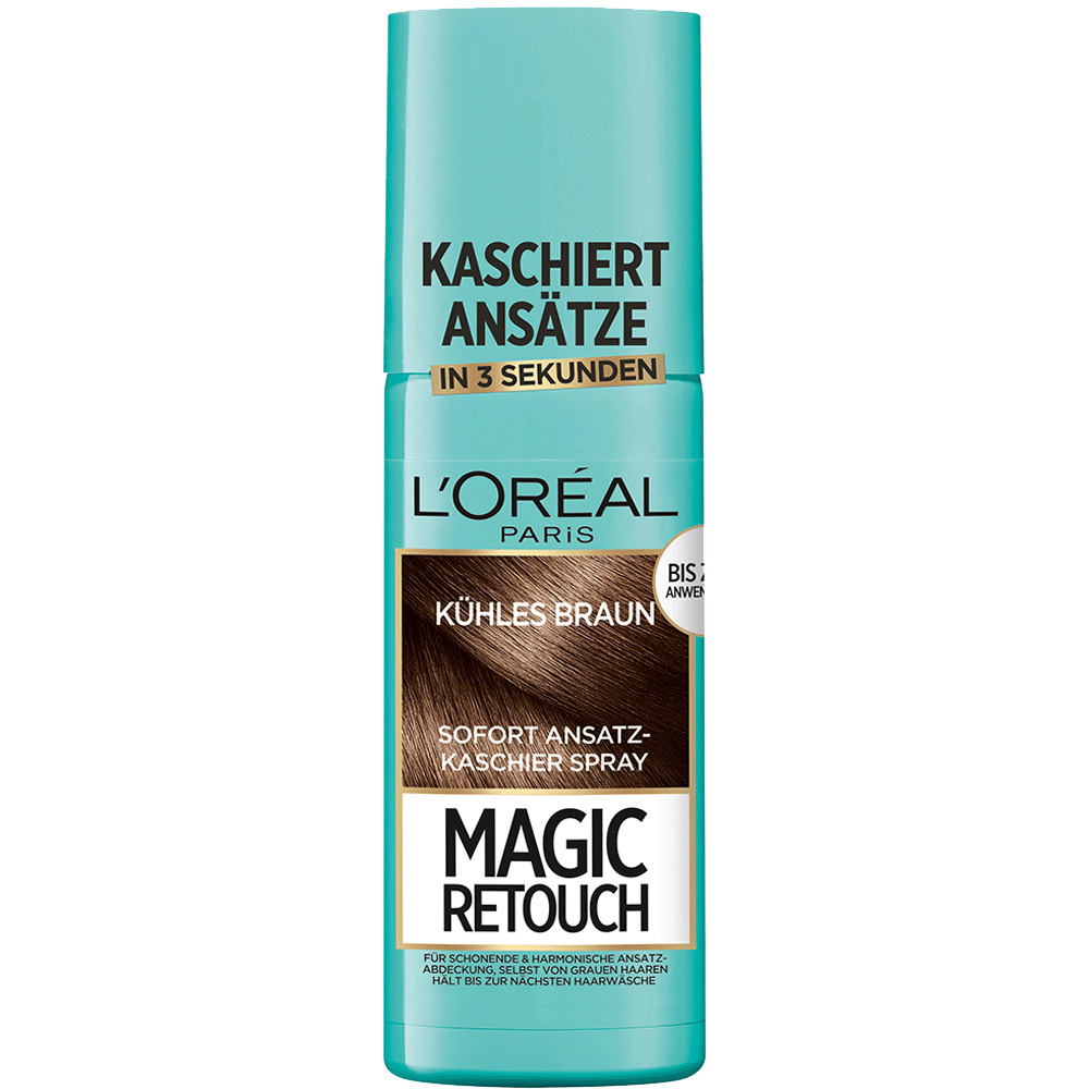 Bild: L'ORÉAL PARIS Magic Retouch Ansatz-Kaschierspray kühles mittelbraun